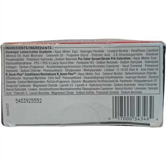 Schwarzkopf Keratin Color Permanent Hair Color 2.6 Rich Soft Black - Picture 6 of 6